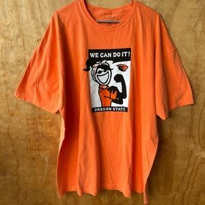 Life is Good Oregon State University Beavers You Can Do It T-Shirt NWT
